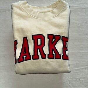 Market Women sweatshirt size small Color Ivory/eggshell Pre-owned